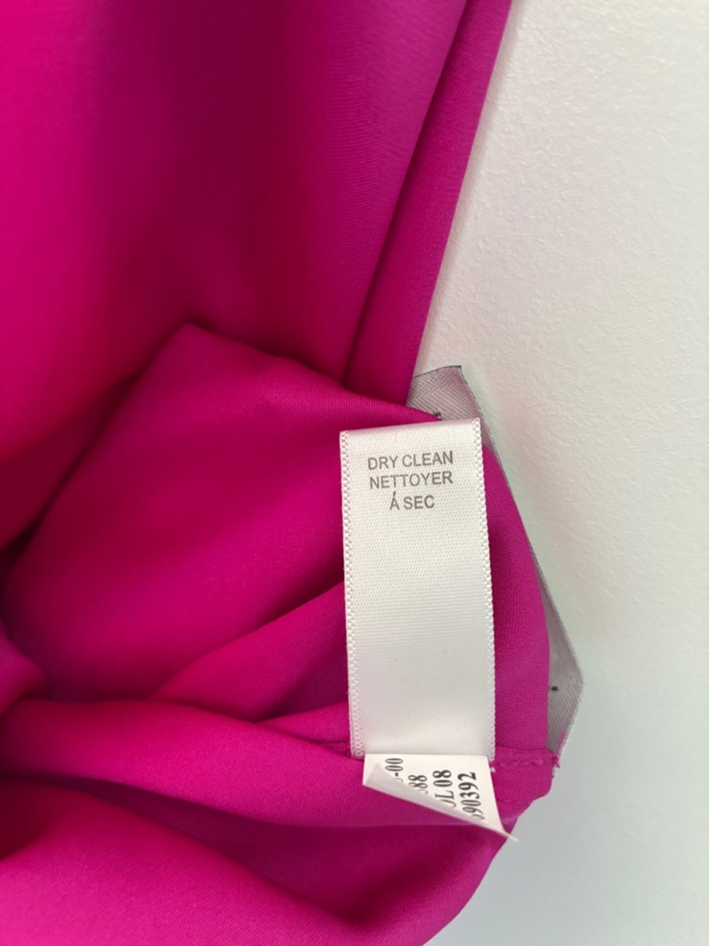 NWOT Banana Republic Size 0 Stretch 92% Silk Dress - Pink - Picture 6 of 7